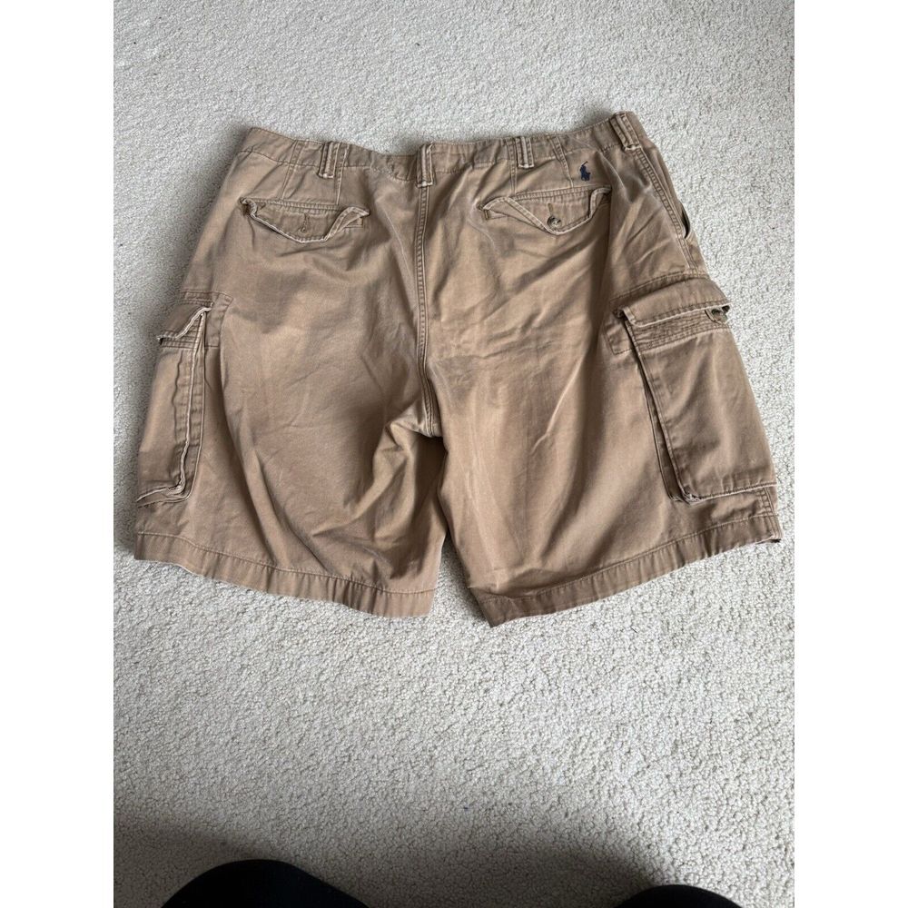 Polo Y2K Cargo Shorts Loose Fit Distressed Skater Men's 40Baggy Grunge - Picture 2 of 9